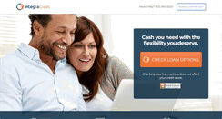 Desktop Screenshot of integracredit.com